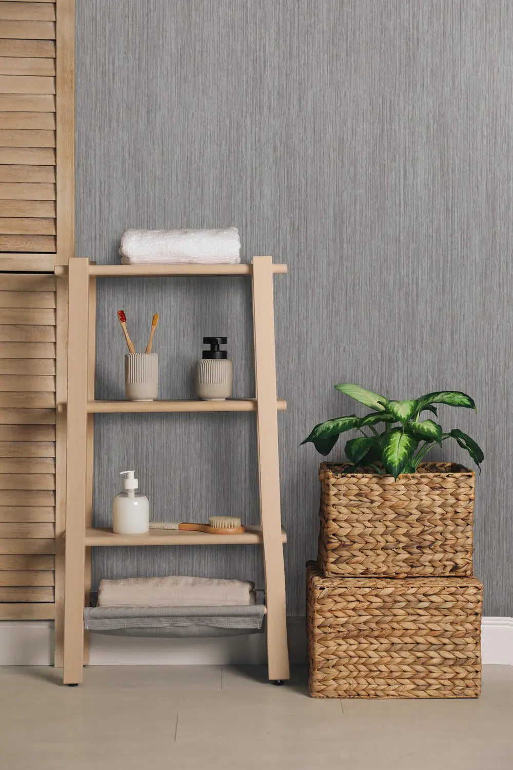 Abstract brushed grey 8mm