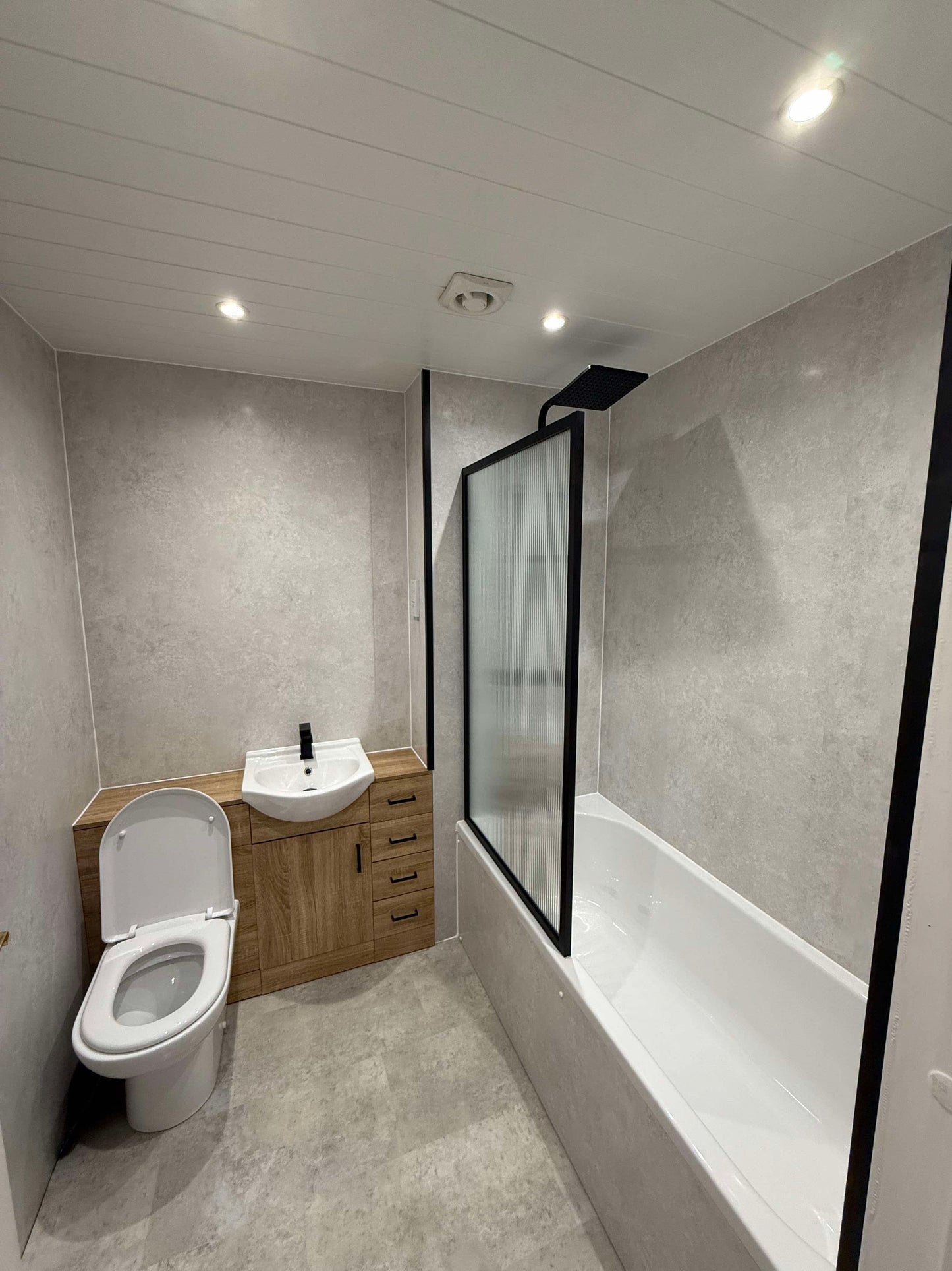 Pvc White concrete 10mm