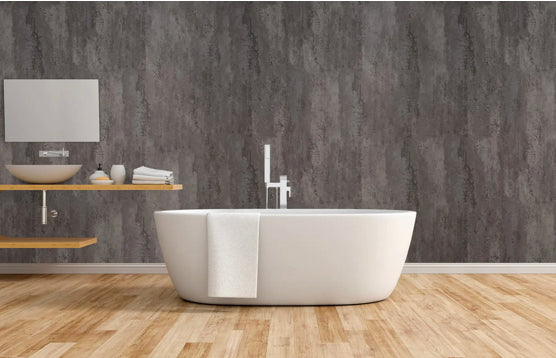 Wet wall Silver metallic