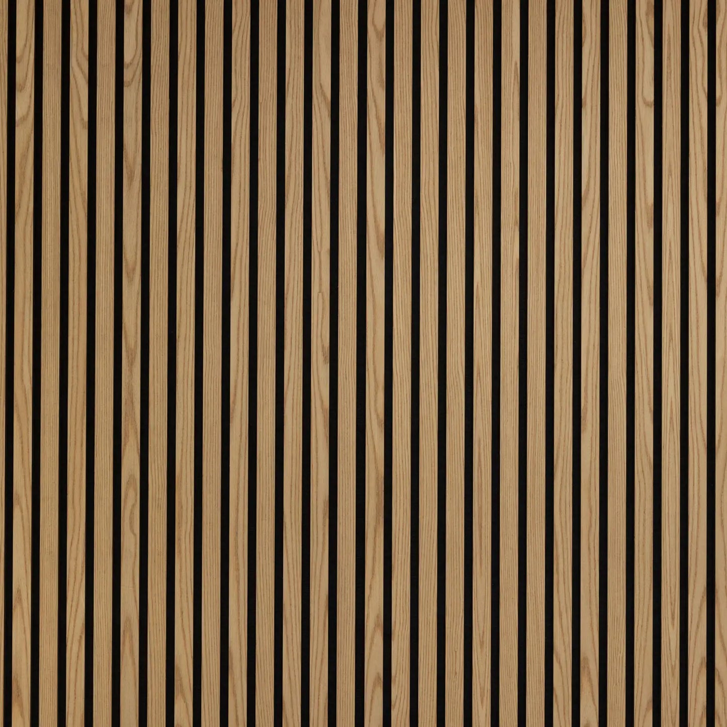 Acoustic Slat Wall Natural Ash