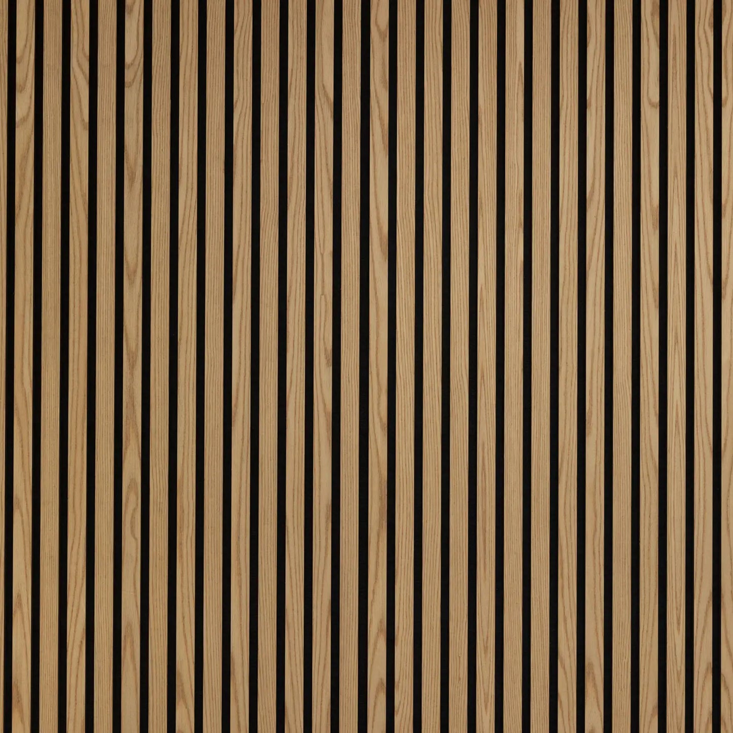 Acoustic Slat Wall Natural Ash