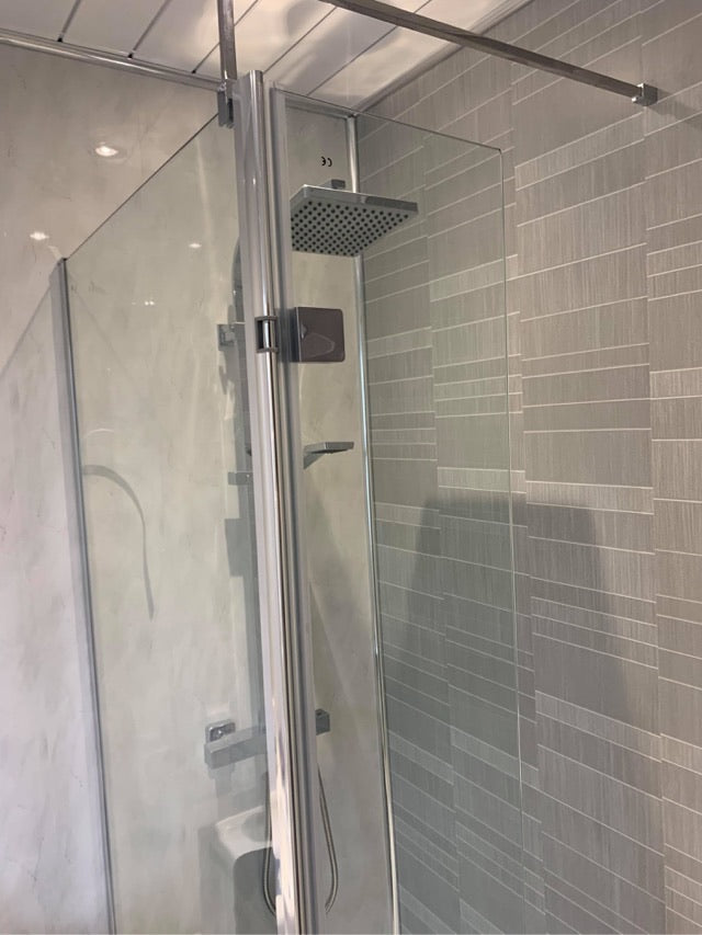 PVC small brick grey