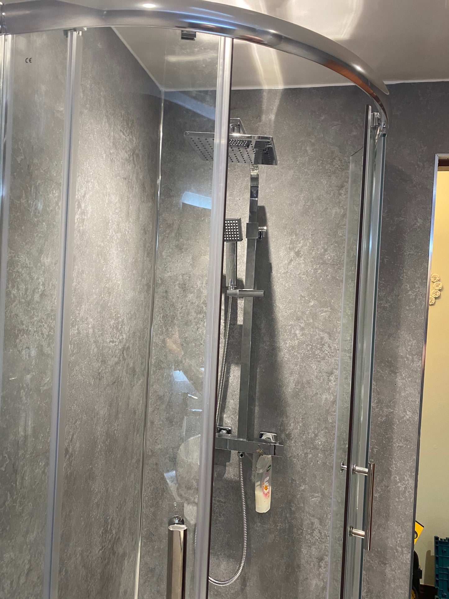 Pvc Black Concrete 10mm