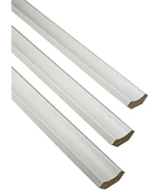 Laminate flooring White beading