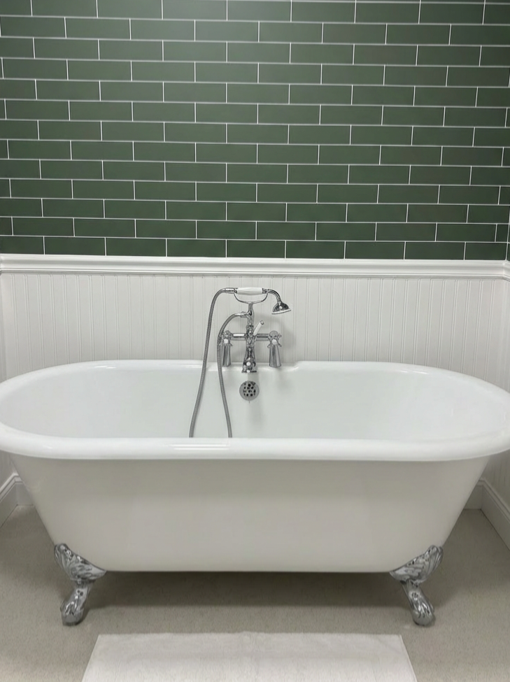 Green metro tile 10mm