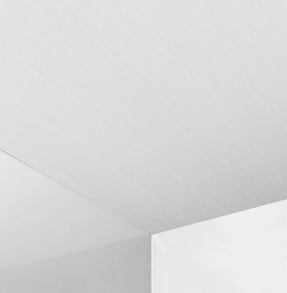 Ceiling panels white ash Matt 4m