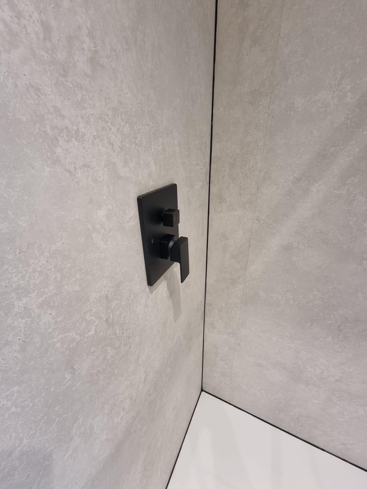 PVC white stone matt 10mm