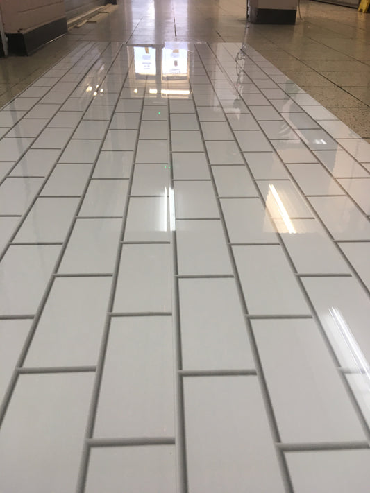 Wet wall metro tile